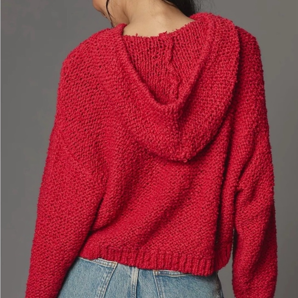 Anthropologie Pilcro Sailcloth Hooded Sweater Oversized BNWT 2x